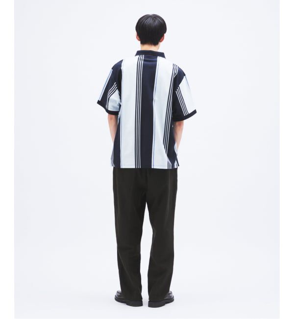 JOURNAL STANDARD「FRED PERRY / フレッドペリー 別注 ストライプ ピケ ポロシャツ」|ポロシャツ|