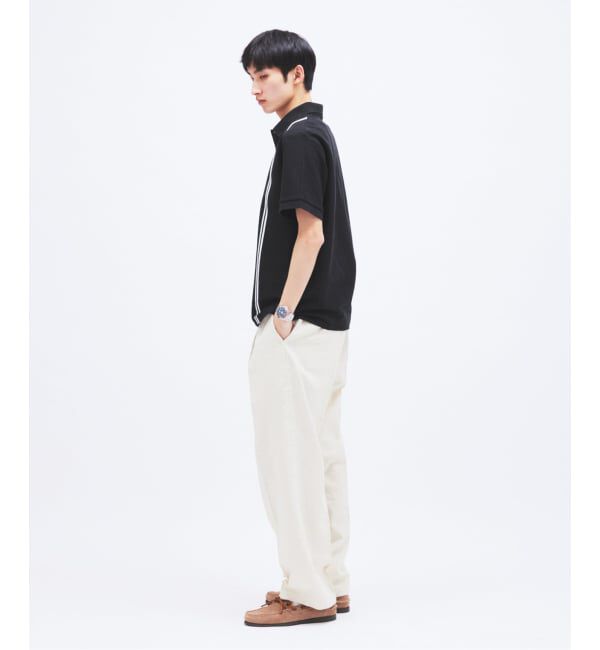 JOURNAL STANDARD「FRED PERRY / フレッドペリー 別注 ストライプ ピケ ポロシャツ」|ポロシャツ|