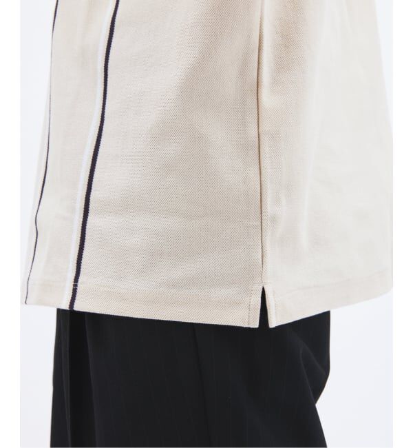 JOURNAL STANDARD「FRED PERRY / フレッドペリー 別注 ストライプ ピケ ポロシャツ」|ポロシャツ|