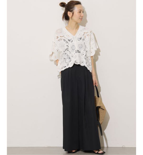 JOURNAL STANDARD relume「コットンリネンタックワイドパンツ」|その他|