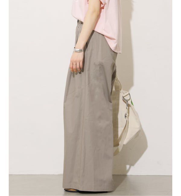 JOURNAL STANDARD relume「コットンリネンタックワイドパンツ」|その他|