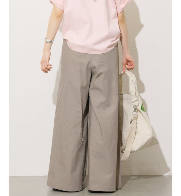 JOURNAL STANDARD relume「コットンリネンタックワイドパンツ」|その他|