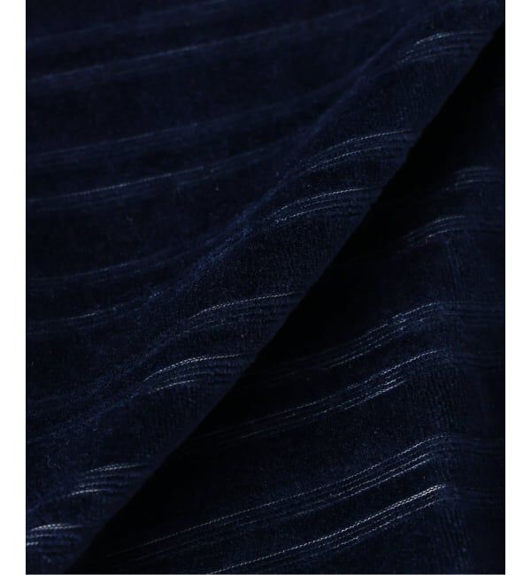JOURNAL STANDARD relume「ベロア ボーダー ポロシャツ」|ポロシャツ|