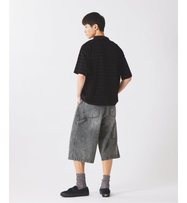 JOURNAL STANDARD relume「ベロア ボーダー ポロシャツ」|ポロシャツ|