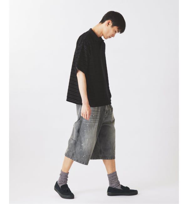 JOURNAL STANDARD relume「ベロア ボーダー ポロシャツ」|ポロシャツ|