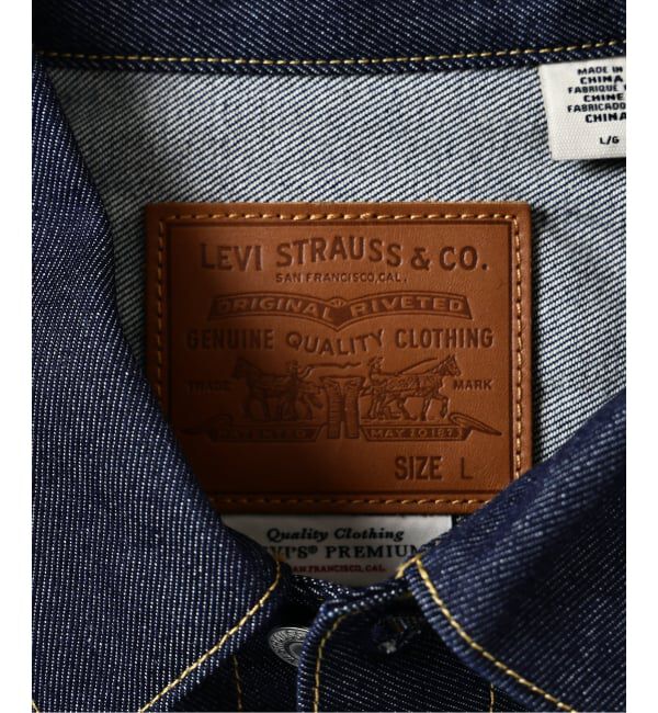 JOURNAL STANDARD「Levi&rsquo;s(R) / リーバイス(R) 別注 TYPE２リジッド トラッカージャケット」|デニムジャケット|