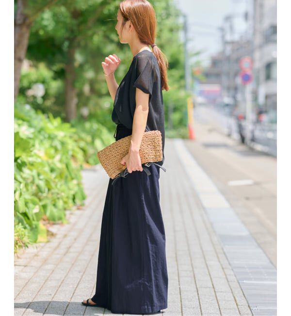 JOURNAL STANDARD relume「《追加3》リネンコットンワイドギャザーパンツ」|その他|