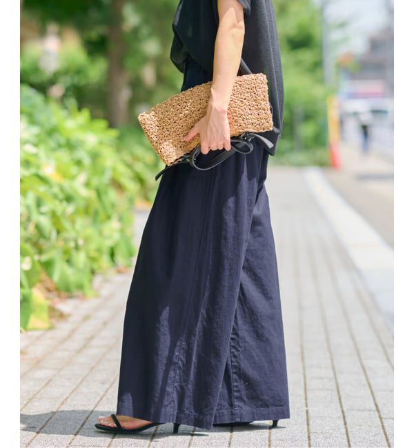 JOURNAL STANDARD relume「《追加3》リネンコットンワイドギャザーパンツ」|その他|