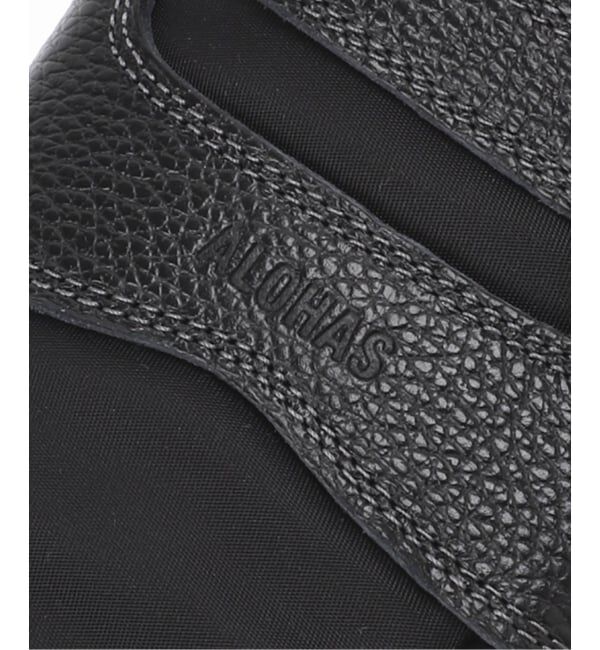 journal standard L'essage「ALOHAS/アロハス Tb.60 Black Leather Sneakers ローファースニーカー」|ローファー|