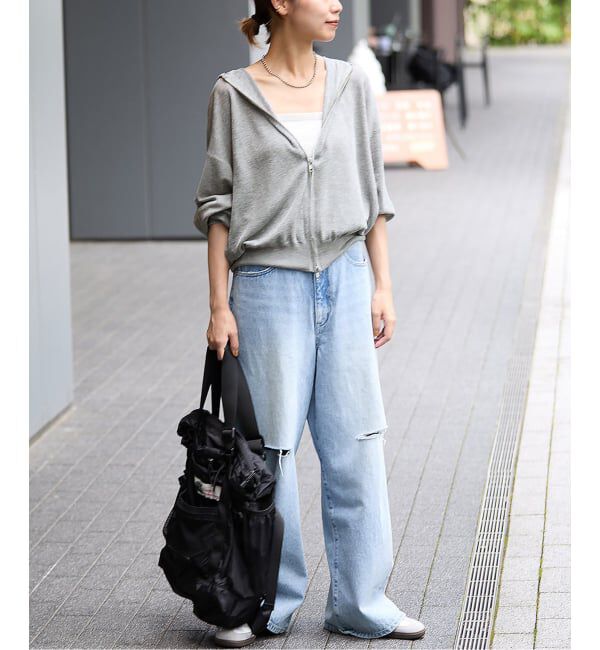 JOURNAL STANDARD relume「《追加3》シアーフーディ」|パーカー|