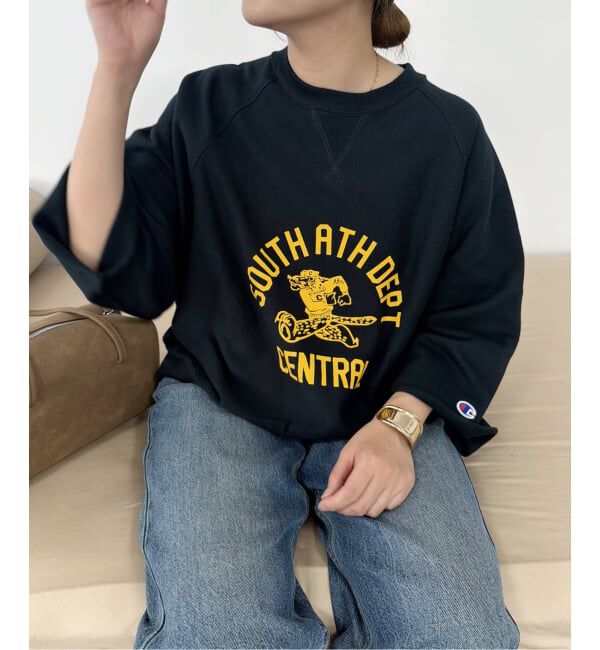 JOURNAL STANDARD「別注【CHAMPION/チャンピオン】 for JS C/N HALF SLEEVE SWEAT」|スウェット・ジャージ|