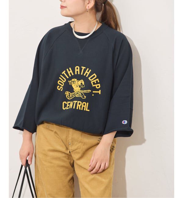 JOURNAL STANDARD「別注【CHAMPION/チャンピオン】 for JS C/N HALF SLEEVE SWEAT」|スウェット・ジャージ|