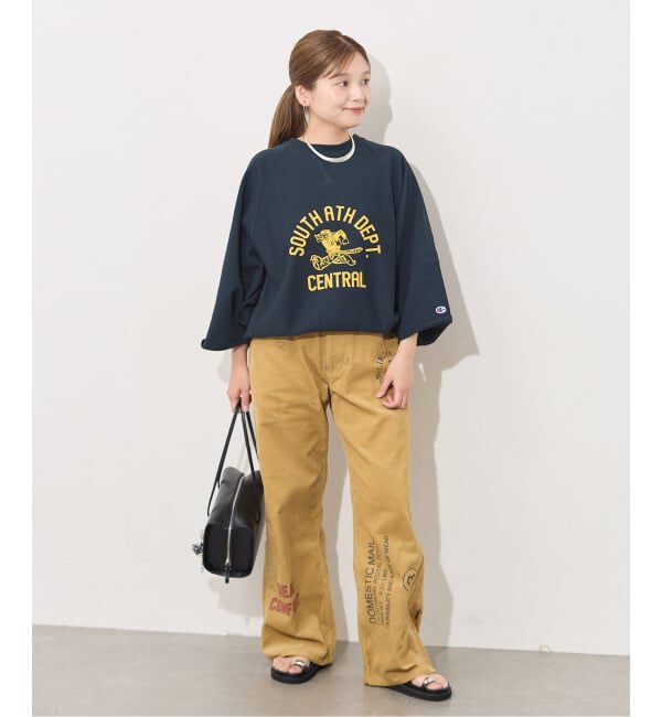 JOURNAL STANDARD「別注【CHAMPION/チャンピオン】 for JS C/N HALF SLEEVE SWEAT」|スウェット・ジャージ|