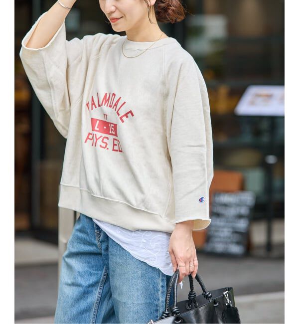 JOURNAL STANDARD「別注【CHAMPION/チャンピオン】 for JS C/N HALF SLEEVE SWEAT」|スウェット・ジャージ|