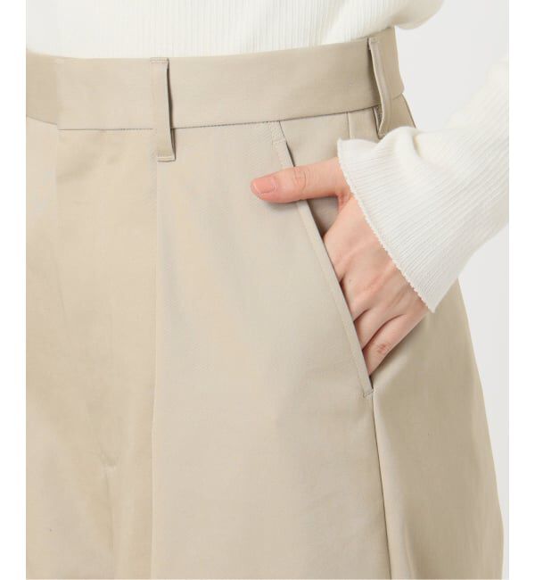 journal standard L'essage「《追加6》CP タックチノパンツ」|チノ|