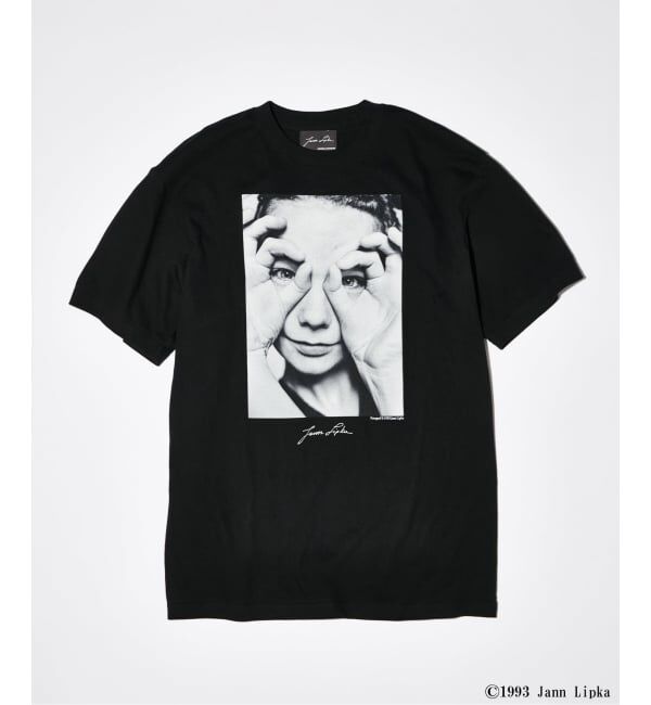 JOURNAL STANDARD「Jann Lipka Bjork Portrait 1993 / ビョーク ポートレート 1993」|Tシャツ・カットソー|ブラック C