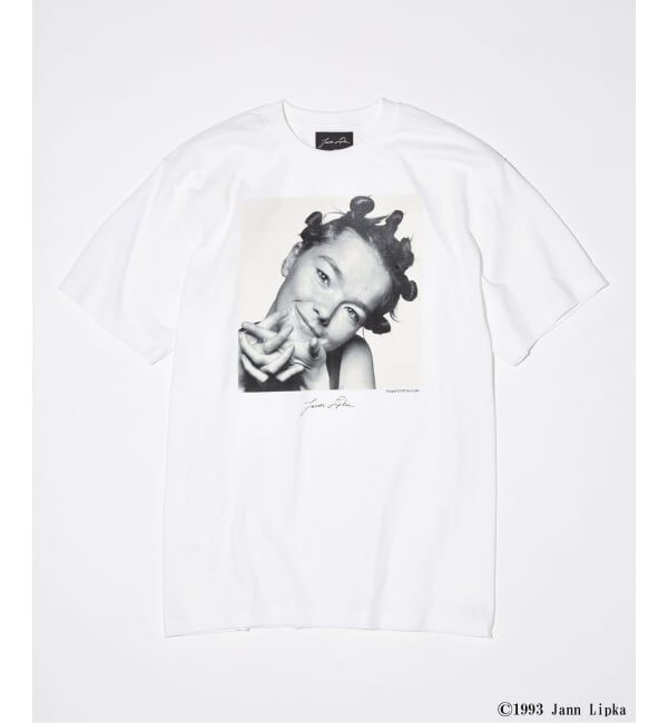 JOURNAL STANDARD「Jann Lipka Bjork Portrait 1993 / ビョーク ポートレート 1993」|Tシャツ・カットソー|ホワイト A