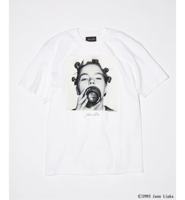 JOURNAL STANDARD「Jann Lipka Bjork Portrait 1993 / ビョーク ポートレート 1993」|Tシャツ・カットソー|ホワイト B