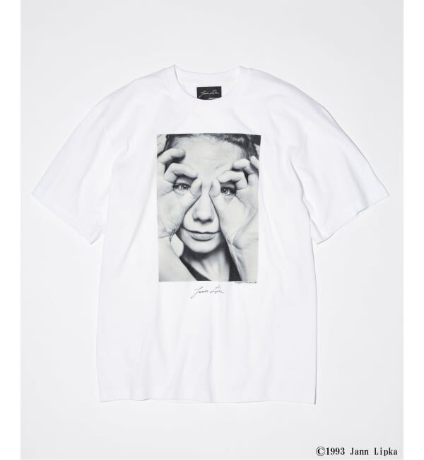 JOURNAL STANDARD「Jann Lipka Bjork Portrait 1993 / ビョーク ポートレート 1993」|Tシャツ・カットソー|ホワイト C