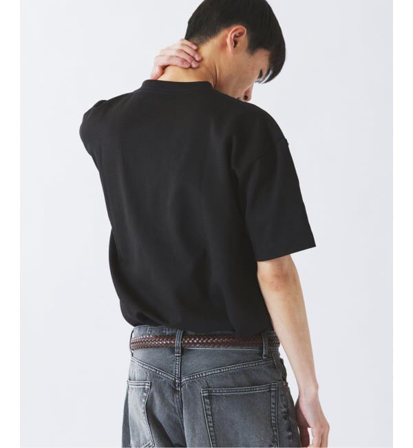 JOURNAL STANDARD relume「《追加》UNIVERSAL OVERALL 別注 ブラックラベル ポンチTシャツ」|Tシャツ・カットソー|
