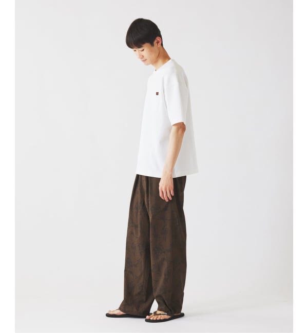 JOURNAL STANDARD relume「《追加》UNIVERSAL OVERALL 別注 ブラックラベル ポンチTシャツ」|Tシャツ・カットソー|