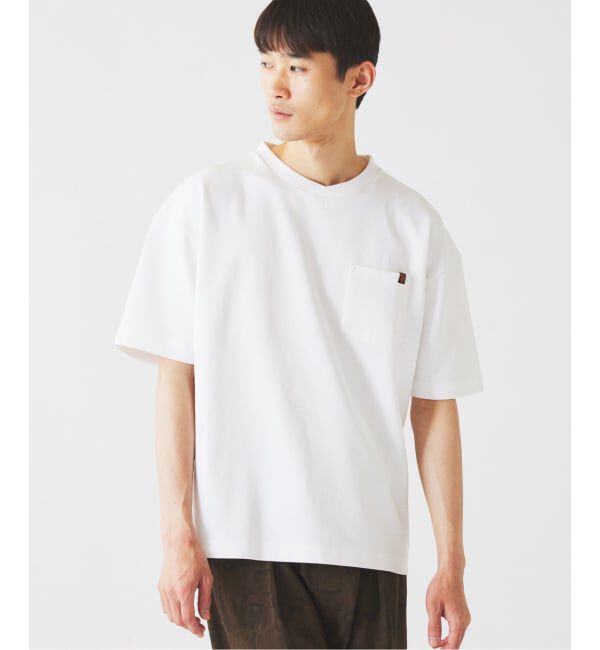 JOURNAL STANDARD relume「《追加》UNIVERSAL OVERALL 別注 ブラックラベル ポンチTシャツ」|Tシャツ・カットソー|