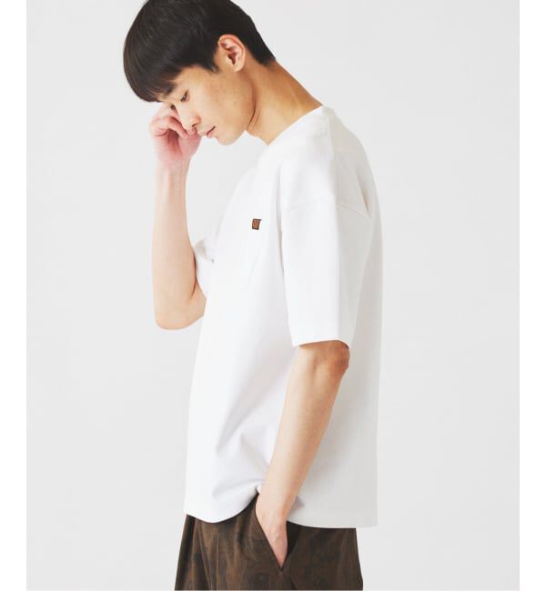 JOURNAL STANDARD relume「《追加》UNIVERSAL OVERALL 別注 ブラックラベル ポンチTシャツ」|Tシャツ・カットソー|
