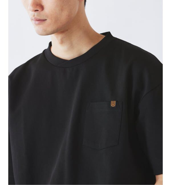 JOURNAL STANDARD relume「《追加》UNIVERSAL OVERALL 別注 ブラックラベル ポンチTシャツ」|Tシャツ・カットソー|