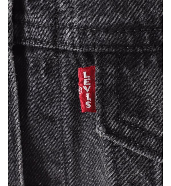 JOURNAL STANDARD relume「《予約》別注【LEVI&rsquo;S】COLLARLESS XL TRUCKER BK：デニムジャケット」|デニムジャケット|