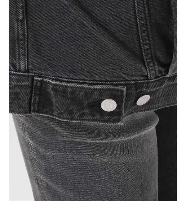 JOURNAL STANDARD relume「《予約》別注【LEVI&rsquo;S】COLLARLESS XL TRUCKER BK：デニムジャケット」|デニムジャケット|