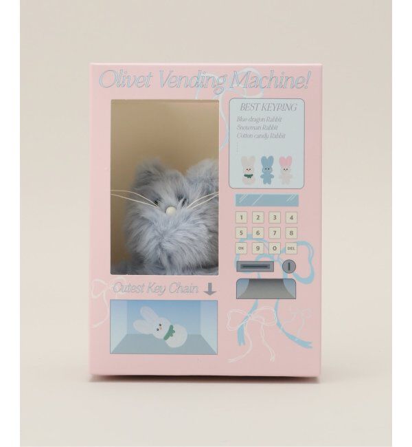 U by SPICK&SPAN「【Olivet/オリベ】 baby cat keychain」|キーケース|