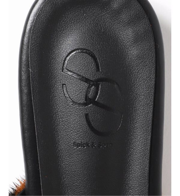 Spick and Span「《新柄有り / 追加》Spick & Span COW HAIR ミュール」|パンプス|