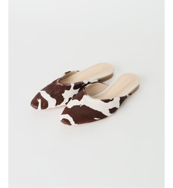 Spick and Span「《新柄有り / 追加》Spick & Span COW HAIR ミュール」|パンプス|