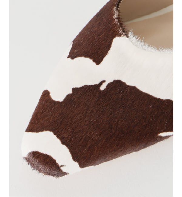 Spick and Span「《新柄有り / 追加》Spick & Span COW HAIR ミュール」|パンプス|