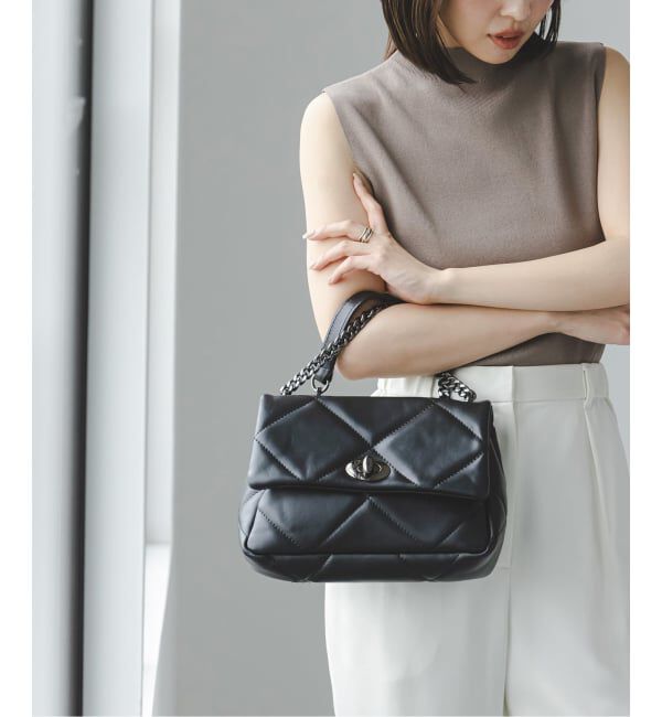 NOBLE「《NOBLE別注・WEB限定追加》Maison Vincent パッファーキルティングバッグ」|ショルダー・メッセンジャー|