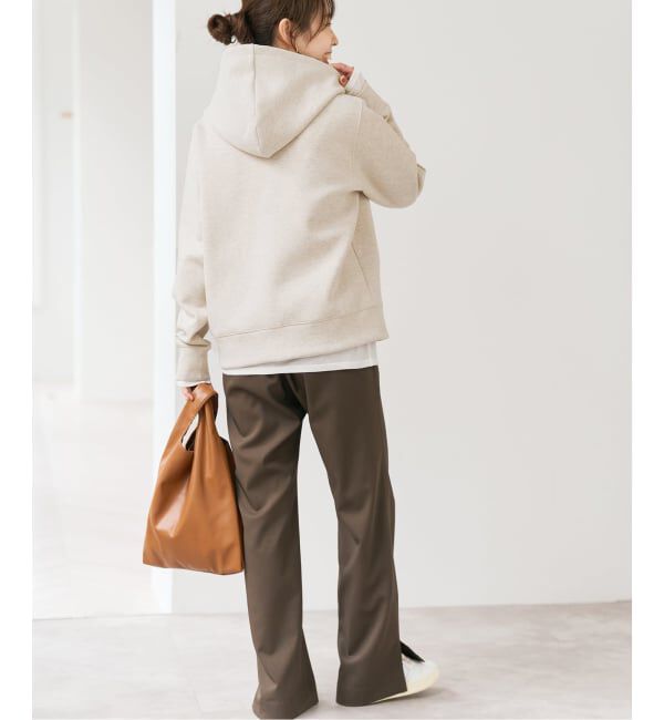 Spick and Span「《WEB限定カラー有り / 追加予約》ストレッチジップフードパーカー」|パーカー|