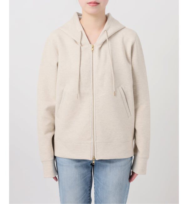 Spick and Span「《WEB限定カラー有り / 追加予約》ストレッチジップフードパーカー」|パーカー|