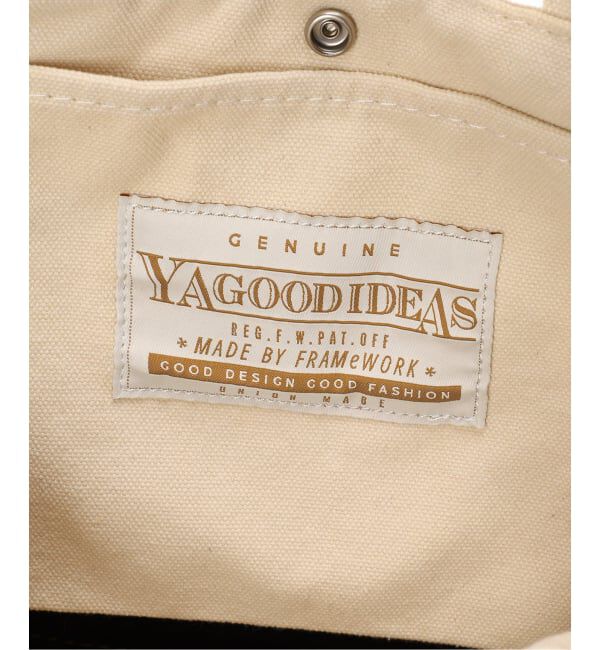 FRAMeWORK「YA GOOD IDEAS STENCIL SHOULDER トート」|トートバッグ|