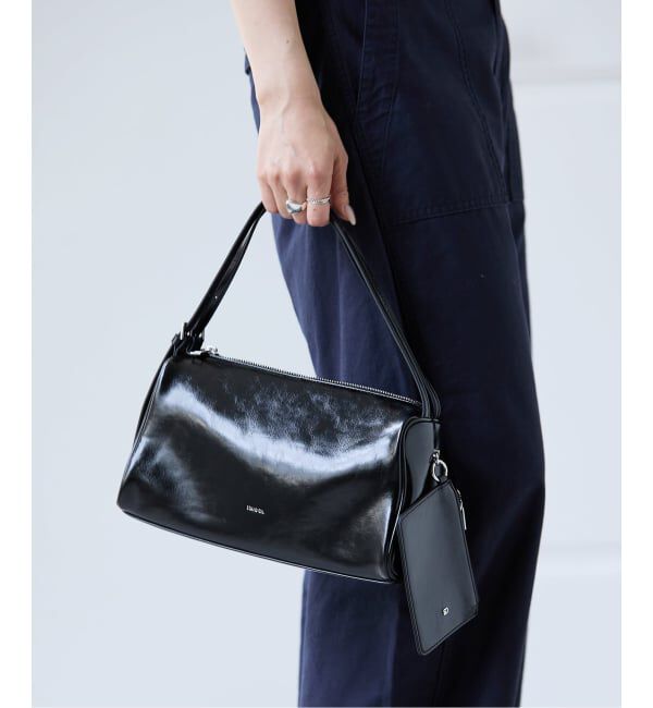 U by SPICK&SPAN「《追加》STAND OIL / スタンドオイル Melly Bag」|ハンドバッグ|ブラック