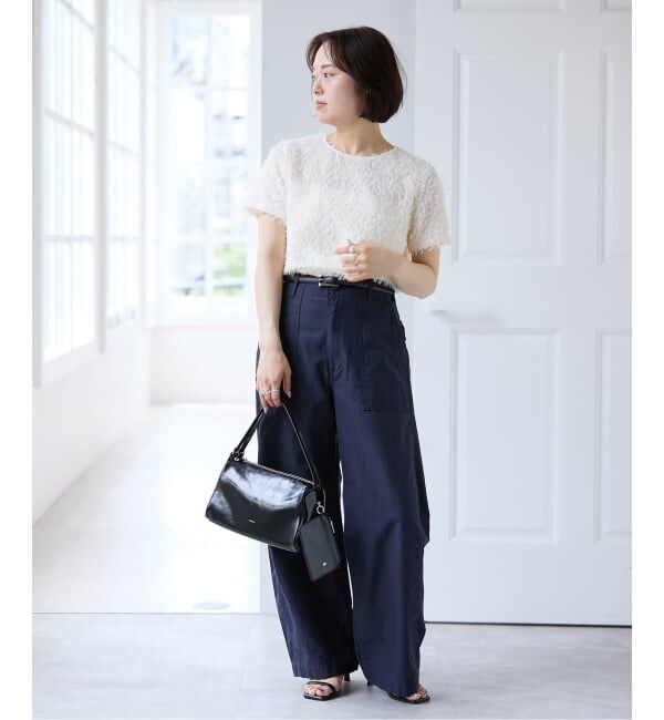 U by SPICK&SPAN「《追加》STAND OIL / スタンドオイル Melly Bag」|ハンドバッグ|