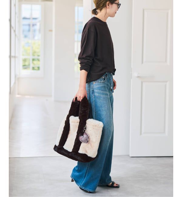 Spick and Span「Spick & Span ECO FUR TOTE / エコファートート」|トートバッグ|