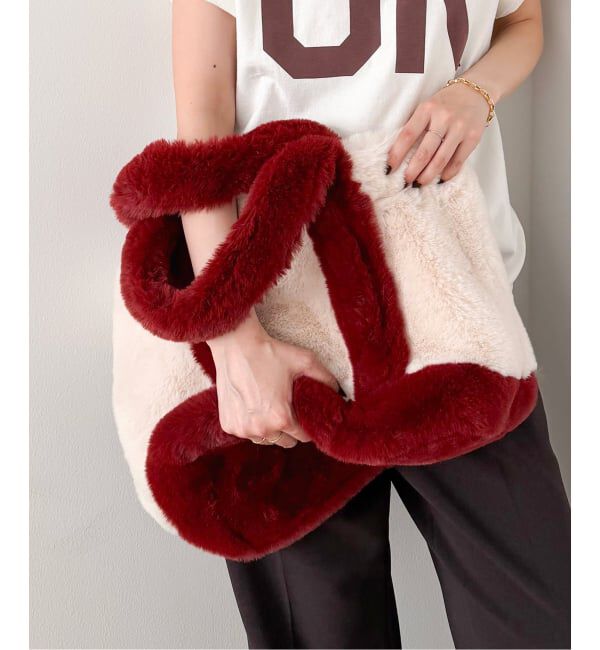 Spick and Span「Spick & Span ECO FUR TOTE / エコファートート」|トートバッグ|