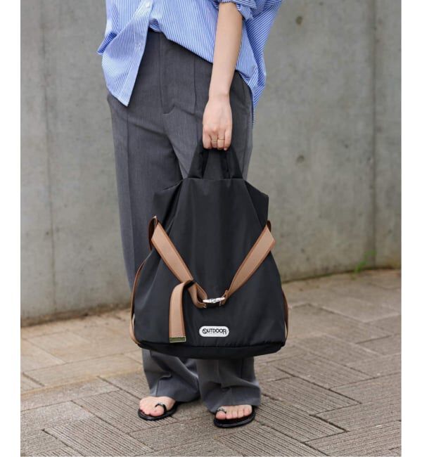 U by SPICK&SPAN「《WEB限定 / 追加》OUTDOOR/アウドア 別注Puilting 2way tote 17」|ショルダー・メッセンジャー|