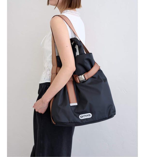 U by SPICK&SPAN「《WEB限定 / 追加》OUTDOOR/アウドア 別注Puilting 2way tote 17」|ショルダー・メッセンジャー|
