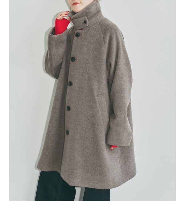 Spick and Span「《40周年 別注 / 予約》TICCA / ティッカ ステンカラーコート」|ステンカラーコート|ベージュ A
