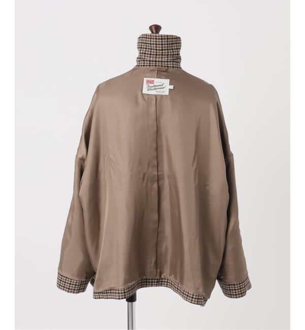 Spick and Span「《40周年 別注 / 予約》Traditional Weatherwear MALTON B/T SHORT* GNCLB CHK」|ステンカラーコート|