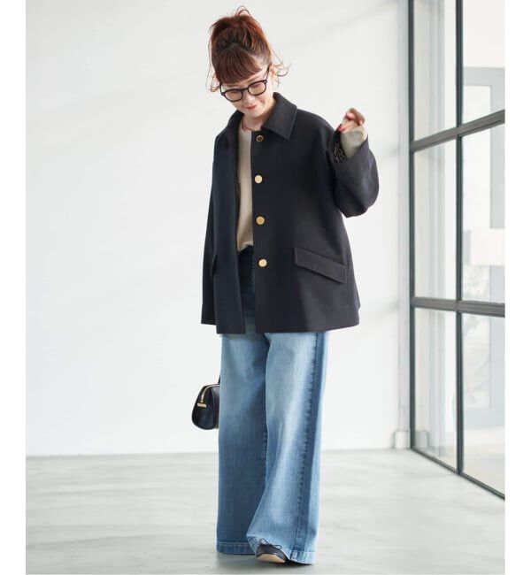 Spick and Span「《WEB限定 / 追加予約》別注Traditional Weatherwear LINTON SHORT*」|ステンカラーコート|
