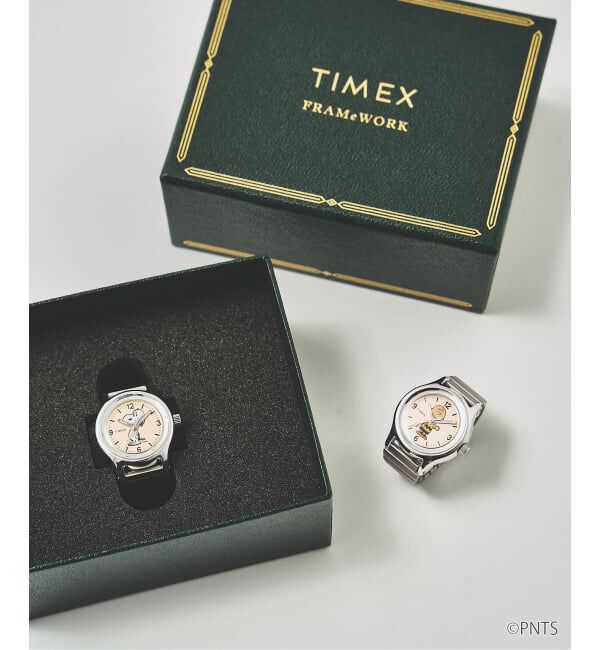 FRAMeWORK「≪予約≫TIMEX 別注PEANUTS FINGERWATCH CHARLIE BROWN」|リング|