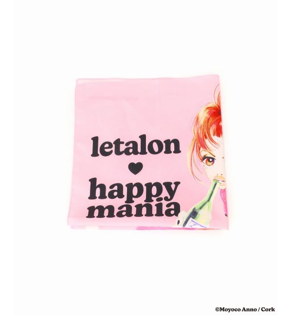  「LE TALON&times;HAPPY MANIAコットンハンカチ」|ハンカチ|