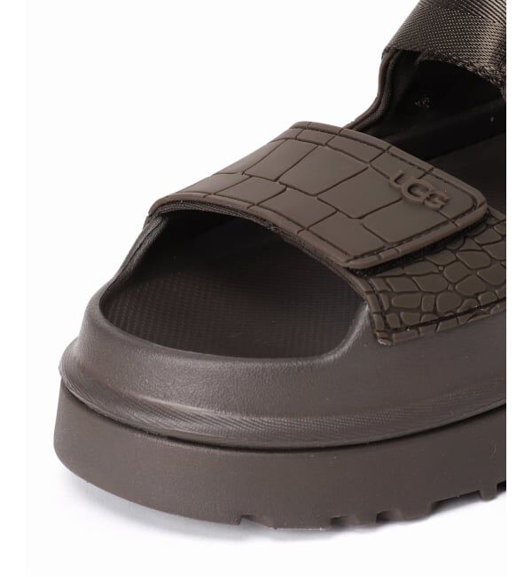  「《WEB限定》UGG/アグ W GOLDEN GLOW EMBOSSED」|サンダル|